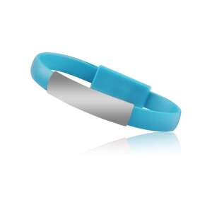 Blue USB Type-C charging cable bracelet - USB Cable