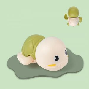 Vidám Úszkáló Teknős Fürdőjáték - Green turtle bath toy for kids - Bath Toy