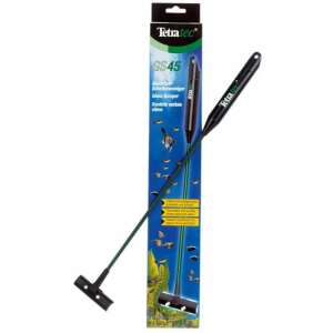 TetraTec GS45 Racletă pentru alge de acvariu, mâner lung, pentru curățarea algelor de pe sticla acvariului - Tetra
