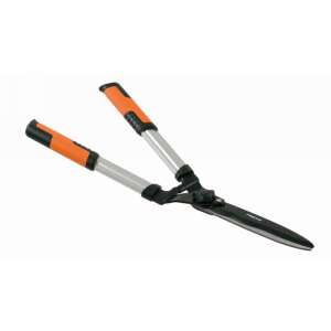 FESTA 230 mm sövényvágó olló hullámos áttétellel, narancssárga fogantyúkkal - Sövényvágó olló