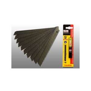 10 db-os Tajima Razor Black Blade 9 mm-es törhető penge - Kézi szerszám