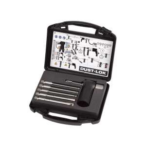 Milwaukee DUST-LOK 6 darabos porelszívós fúrókészlet adapterrel, tokban - Fúrószár