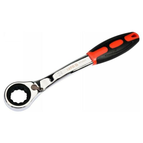 Szögletes nézet YATO 24mm Racsnis Csillagkulcs