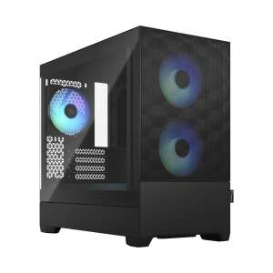 Fractal Design Pop Mini Air RGB Čierna počítačová skriňa s tvrdeným sklom - Fractal Design
