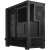 Hátsó szögletes nézet a Fractal Design Pop Silent Fekete számítógépházról
