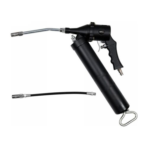 Pistol de gresat pneumatic YATO 400 cm3 cu capete rigide și flexibile