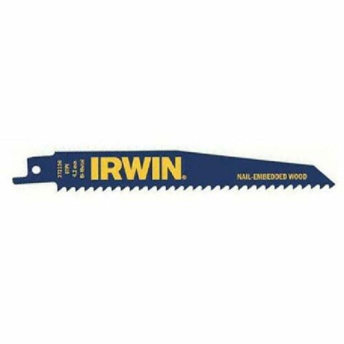 IRWIN Szablyafűrészlap 150 mm/6TPI fa bimetál (5 db/cs) 148586821 - Irwin Tools
