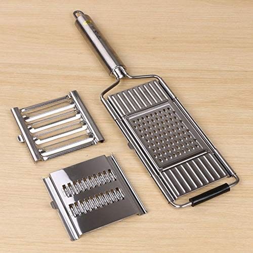 Grater and Slicer with 3 Interchangeable Blades