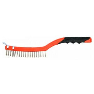 YATO Drótkefe inox kaparóval 3 soros 340 mm 131692137