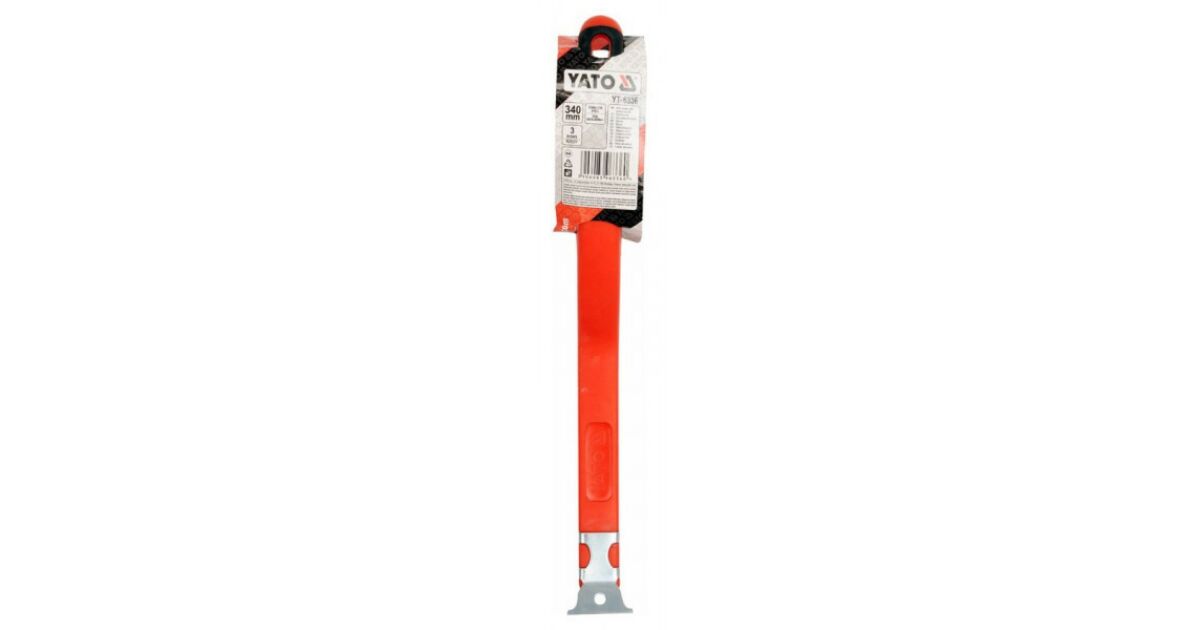 YATO Drótkefe inox kaparóval 3 soros 340 mm 131692137