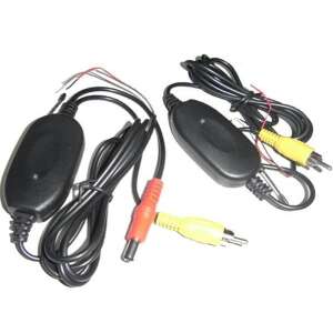 Vezeték nélküli tolatókamera készlet, 12V, RCA csatlakozókkal - Tolatókamera