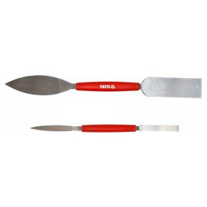 YATO 2-piece double-sided spatula set for putty and modeling - Putty Knife