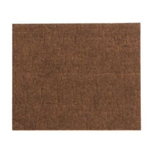 VOREL barna öntapadós bútorláb alátét, 100x120mm, padlóvédő - Padlóvédő bútorláb alátét