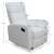 Silas K104_74 kinyitható Fotel #fehér   Pihenőfotel, textilbőr fehér, SILAS 32431240}