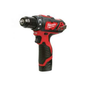 Mașină de găurit/înșurubat compactă cu acumulator Milwaukee M12 BDD - Construcții și renovări