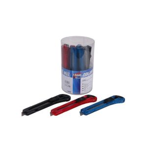 ODLAN 18mm törhető pengés kés készlet, 12 darab - Kézi szerszám