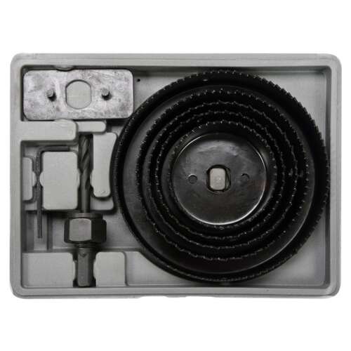 VOREL 8-teiliges Lochsägenset (64-127 mm) im Koffer