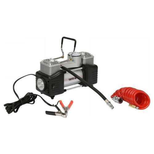 YATO 12V 10 bar 250W Car Air Compressor with accessories