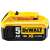 Bateria DEWALT XR 18V 5Ah Li-Ion, zbliżenie