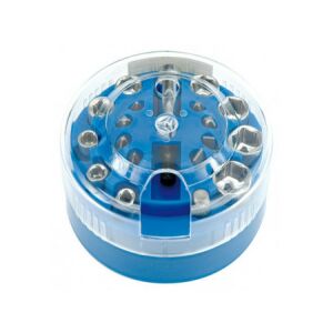 Set VOREL de biți și tubulare, 20 de piese, unitate de 1/4 inch - Capete bit