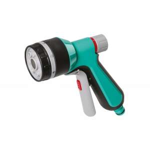 FESTA AQUATIC 7 funkciójú öntöző pisztoly, zöld és fekete, állítható fúvókával - Locsolófej