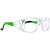 Varionet Safety védőszemüveg +3,5 dioptriás víztiszta lencsével, oldalnézet