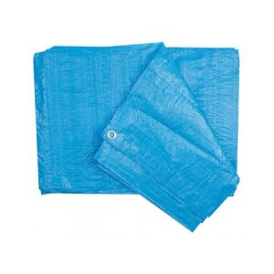 VOREL 4x6m Kék Ponyva - Vízálló Védő Takaró - Vorel