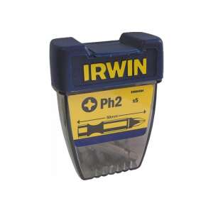 IRWIN Set de 5 biți pentru șurubelniță PH2 x 50 mm - Capete bit