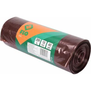 FLO 200L Zöldhulladékgyűjtő zsák tekercs, 10 zsák/tekercs - FLO