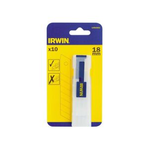 IRWIN 18mm Törhető Penge, 10 darabos csomag, Szerszámkés Penge Utánpótlás - Tapétavágó