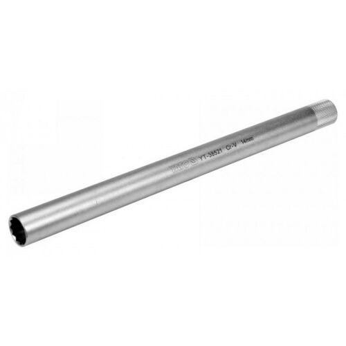 YATO 3/8" 14mm Extra Hosszú Mágneses Gyertyakulcs ferde nézet