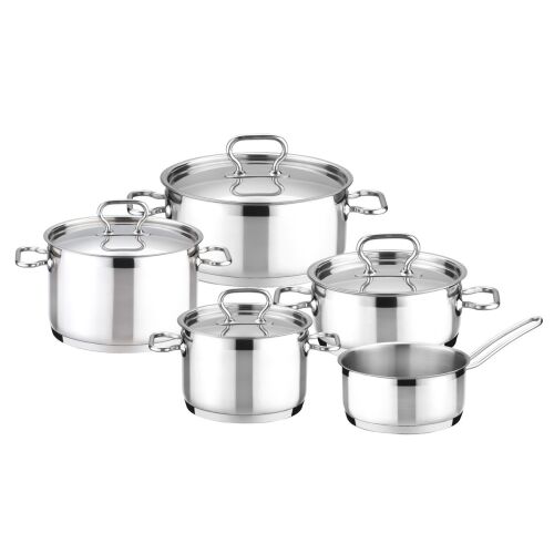 Tescoma HOME PROFI 9-piece Stainless Steel Cookware Set
