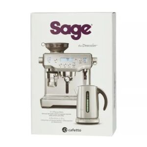 Sage Descaler box with coffee machine and kettle image - Sage