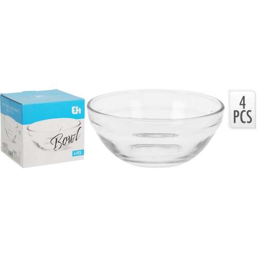 Zestaw 4 misek szklanych o pojemności 275 ml 75304991