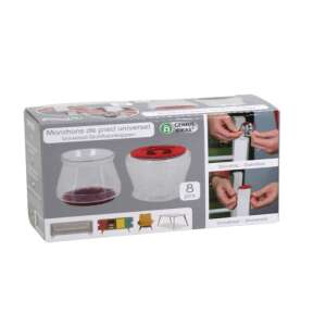 Genius Ideas Univerzális Szék láb Sapka (8 darab) 75316658 - Padlóvédő bútorláb alátét