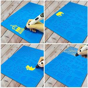 Silikónová šablóna pre 3D pero