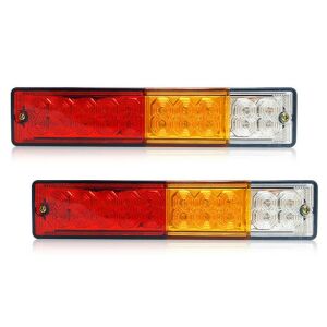 Truck and Trailer Rear Light Set, LED, 2pcs, 24V