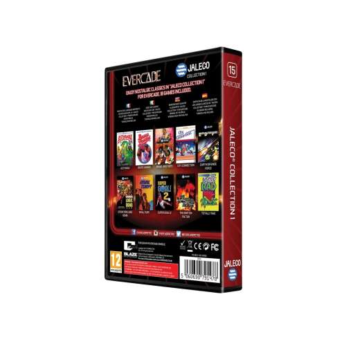 Evercade #15, Jaleco Collection 1, 10u1, Retro, Multi Game, Game Software Package 75323591