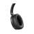 JVC HA-S91N black wireless headphones with noise cancellation, close-up of earcup