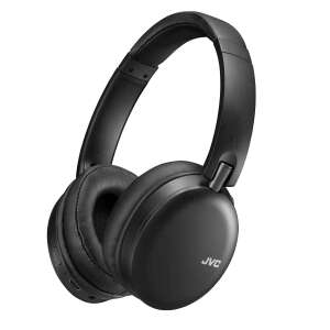 JVC HA-S91N Black Wireless Headphones - Angled View - Electronic