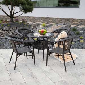 Комплект градински мебели Geton K72_80 #кафяво