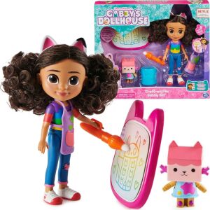 Gabby's Dollhouse Craft-a-riffic Gabby Girl Lutka s Pandy Paws i Magic Water Reveal Pad - Spin Master