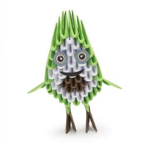 Alexander 3D Origami kit - Avocado 69 pieces, 3D origami model of an avocado with a funny face, 69 pre-cut and folded modules, instructions included - Nonbrand Creative Toy
