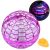 Fliegender 'UFO'-Ball, pink-lila LED-Flugball mit Fernbedienung