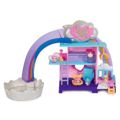 Hatchimals Alive Hatchi-Nursery Playset with rainbow slide