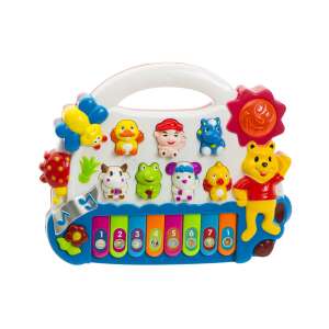 Pian cu organ pentru copii cu sunete de animale