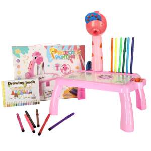Projection projection table drawing table giraffe pink