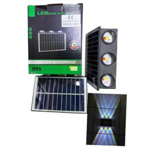 Solar powered LED wall light, 2 pack, IP65 waterproof, outdoor lighting, garden lights, security lights - Garden