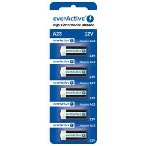 everActive Alkaline 23A buborékcsomagolás 5szt. 75345633 Elemek