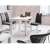 Asper New K76_120 Masă de sufragerie #white gloss 32437682}